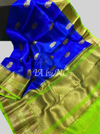 Royal Banarasi Pure Kora Organza Kadwa Saree