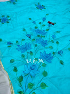 Baby Banarasi Pure Kora Organza Saree