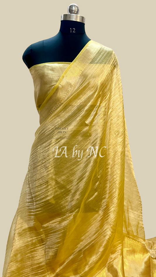 Cyber Banarasi Pure Tissue Silk Saree