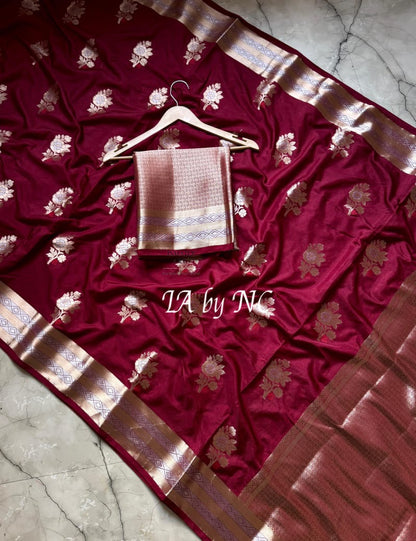 Banarasi Blend Katan Silk Saree