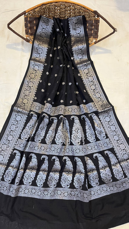 Banarasi Blend Khaddi Georgette Saree