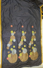 Black Banarasi Pure Katan Silk Designer Saree