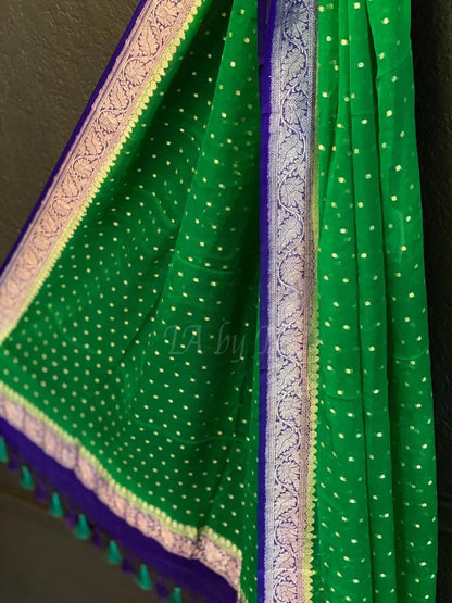 Forest Banarasi Pure Khaddi Georgette Dupatta
