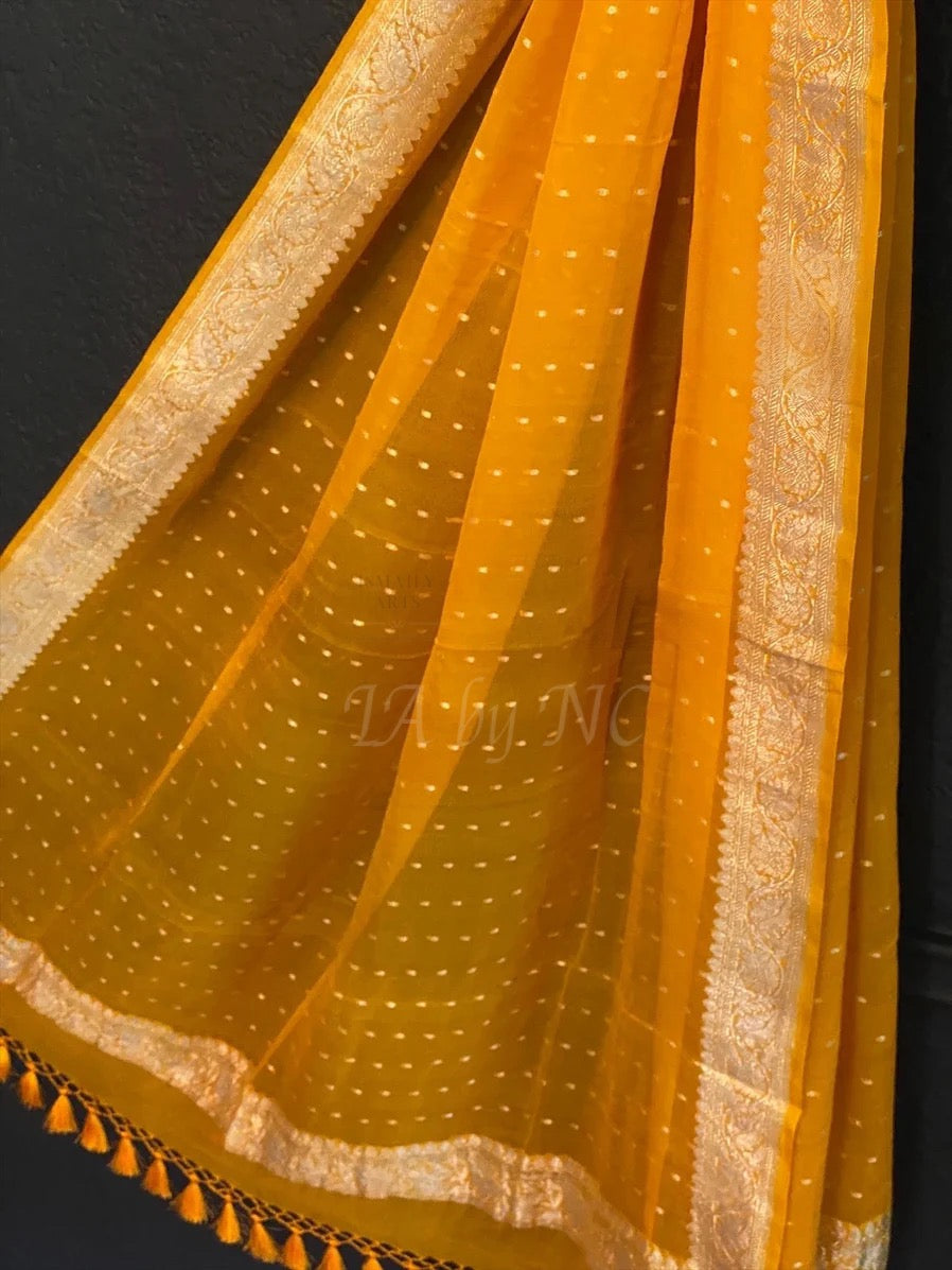 Tuscany Banarasi Pure Khaddi Georgette Dupatta