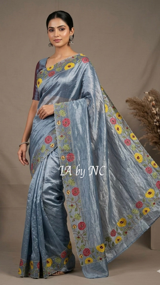 Cool Banarasi Pure Tissue Silk Designer Saree