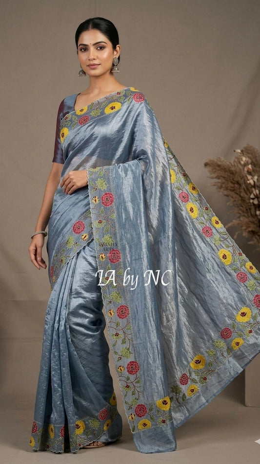 Cool Banarasi Pure Tissue Silk Designer Saree