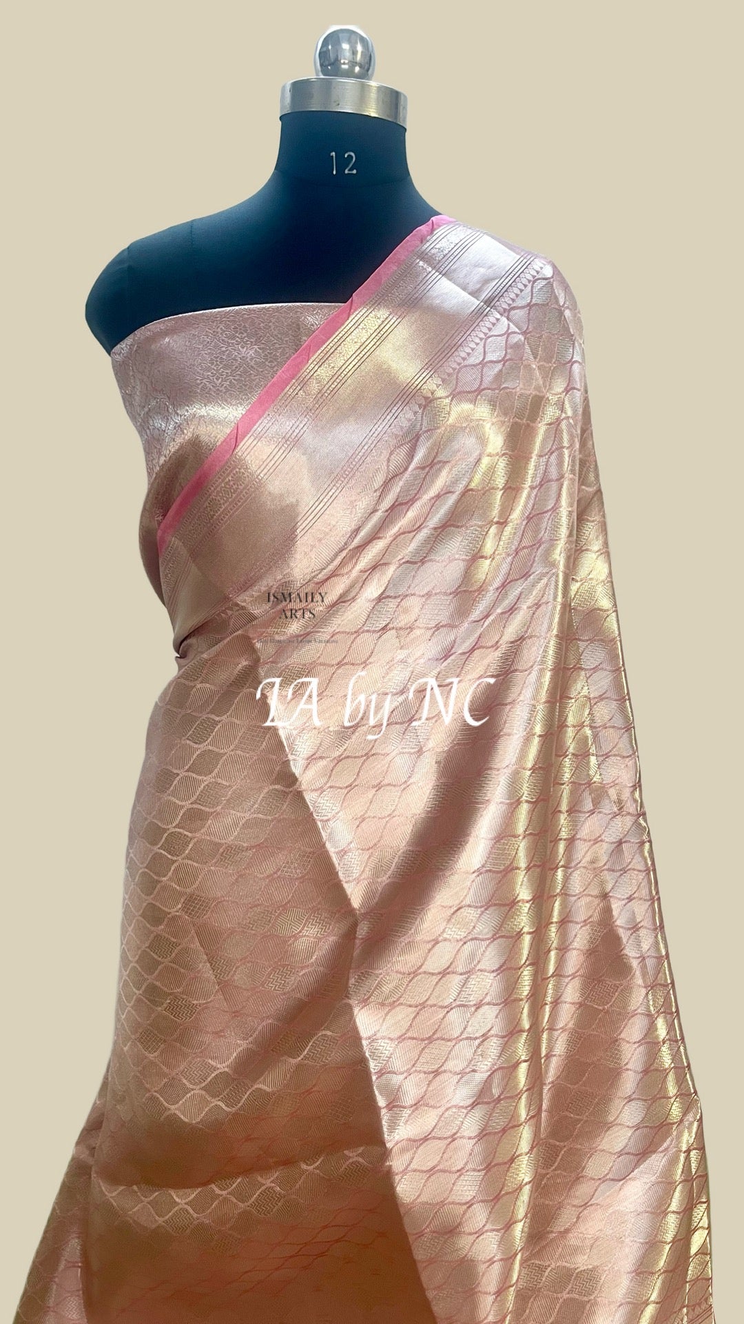 Baby Banarasi Pure Tissue Silk Brocade Saree