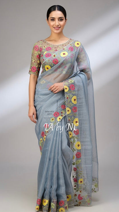 Cool Banarasi Pure Tissue Silk Designer Saree