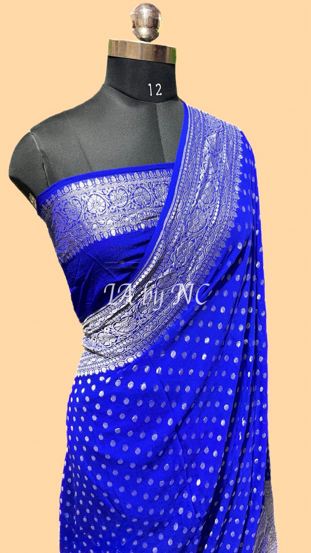 Royal Banarasi Pure Khaddi Georgette Saree