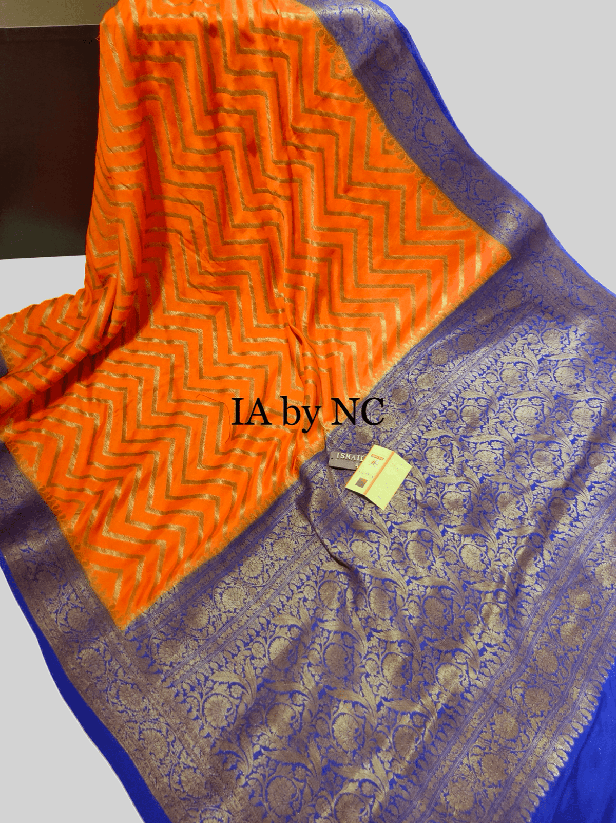 Tiger Banarasi Pure Chiffon Georgette Saree