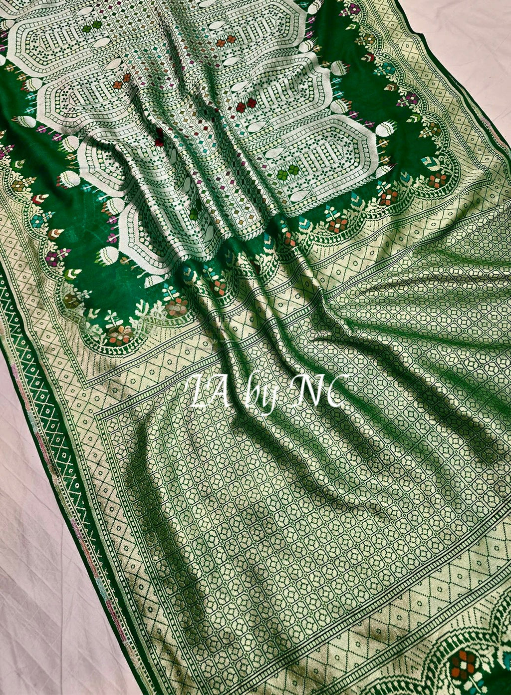 Sacramento Banarasi Pure Khaddi Tussar Georgette Designer Saree