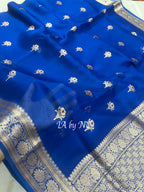 Royal Banarasi Pure Kora Silk Kadwa Saree