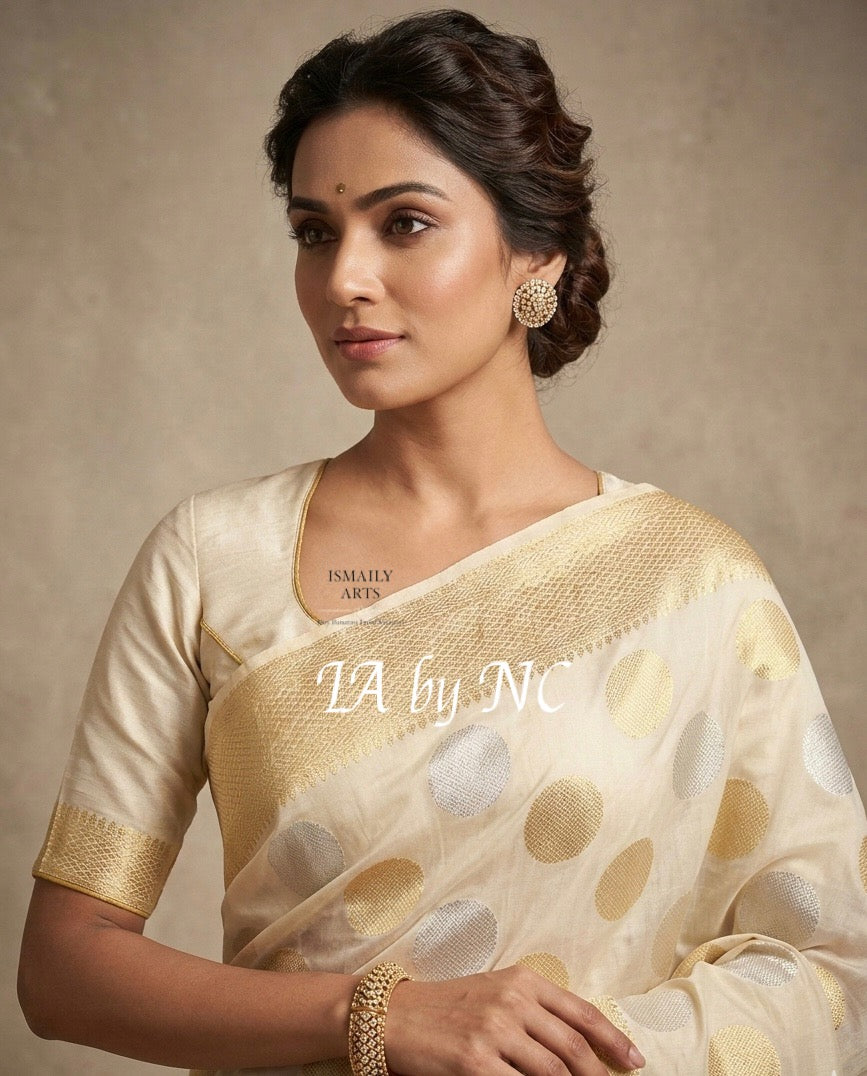 Natural Banarasi Pure Munga Silk Saree