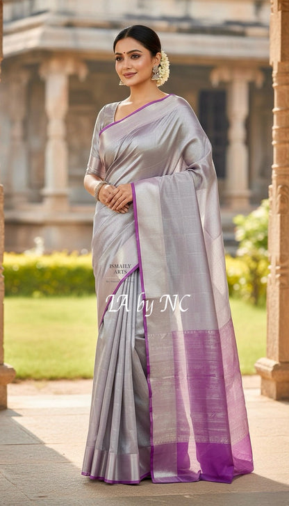 Banarasi Blend Tissue Brocade Saree