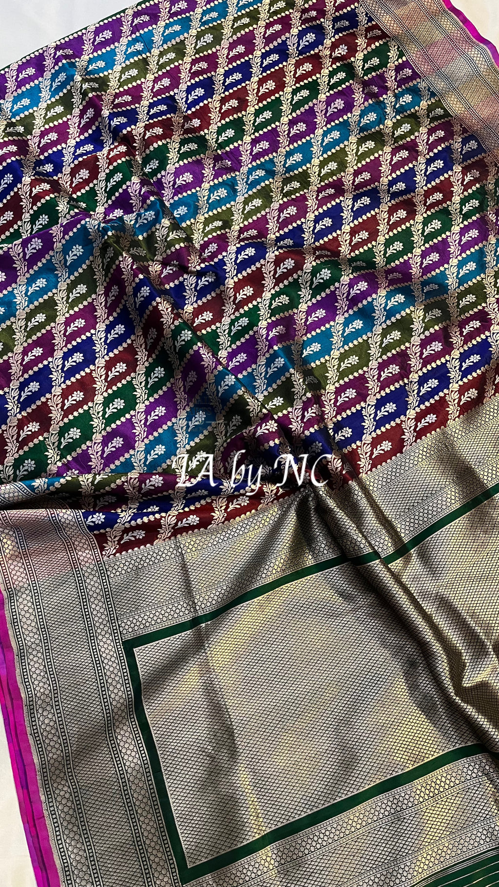 Sacramento Banarasi Pure Katan Silk Rangkaat Saree