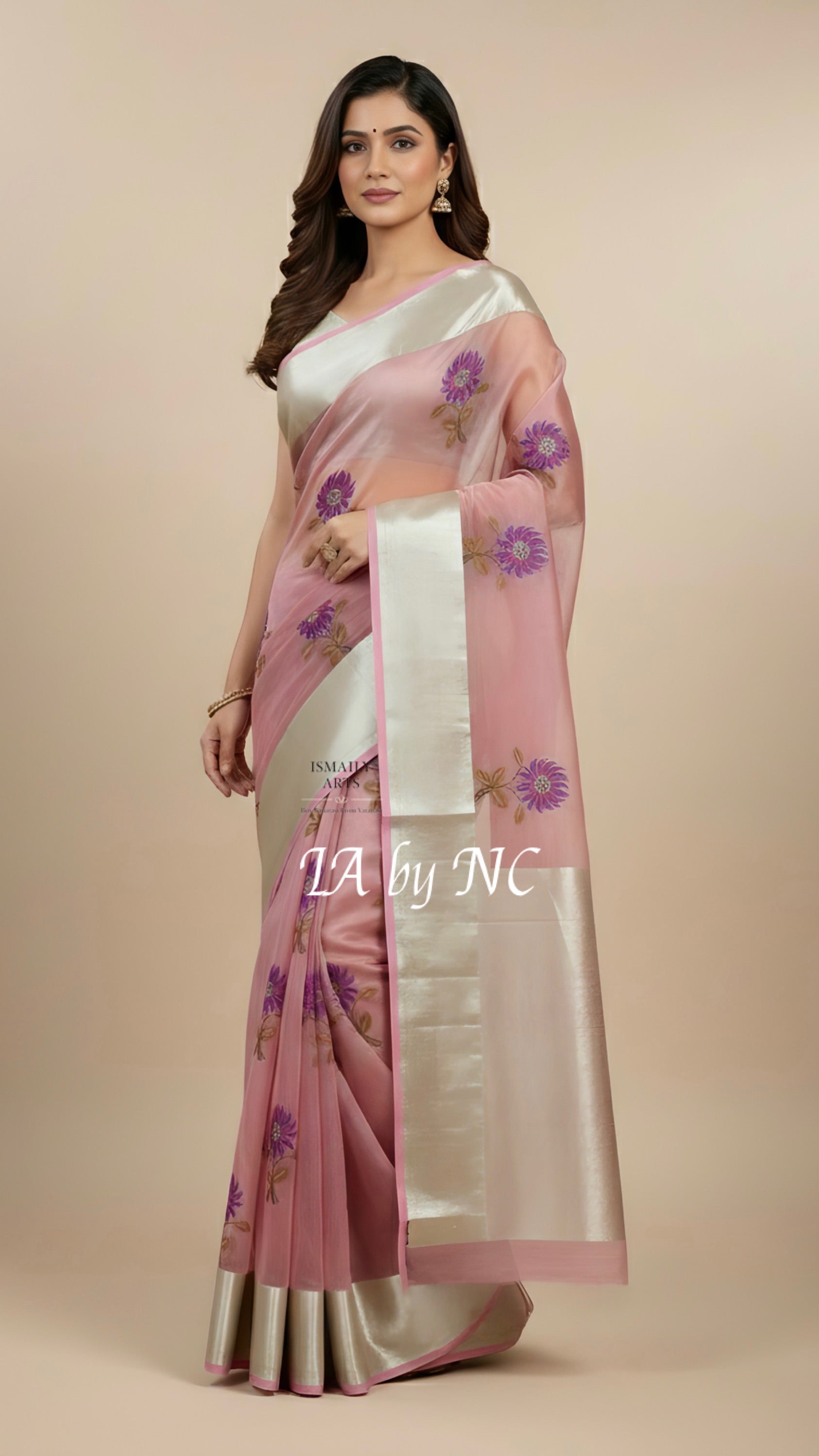 Baby Banarasi Pure Tissue Silk Saree