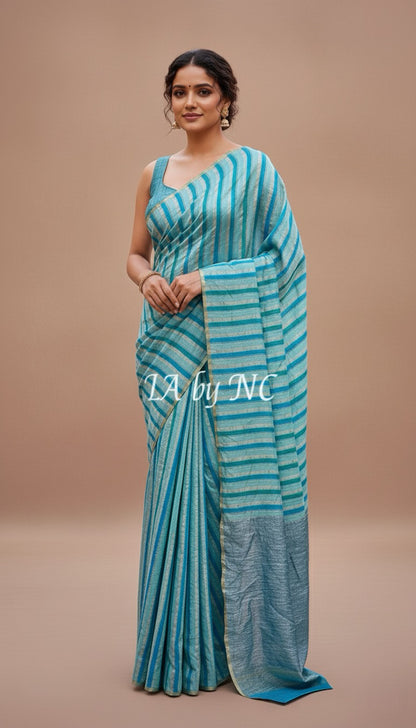Baby Banarasi Pure Munga Silk Rangkat Saree