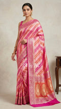 Punch Banarasi Pure Chiffon Georgette Saree