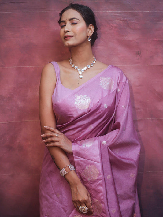 Banarasi Blend Mango Silk Saree