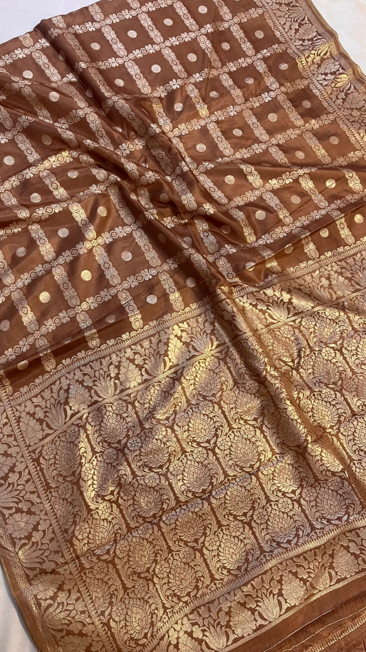 Banarasi Blend Pure Mashru Silk Saree