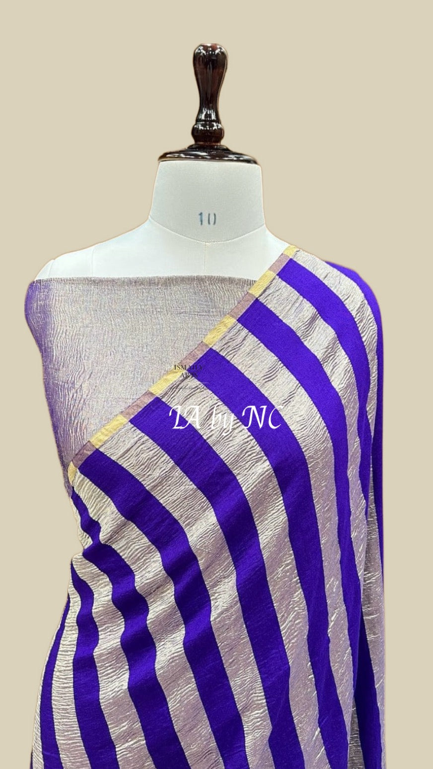 Grape Banarasi Pure Munga Silk Saree