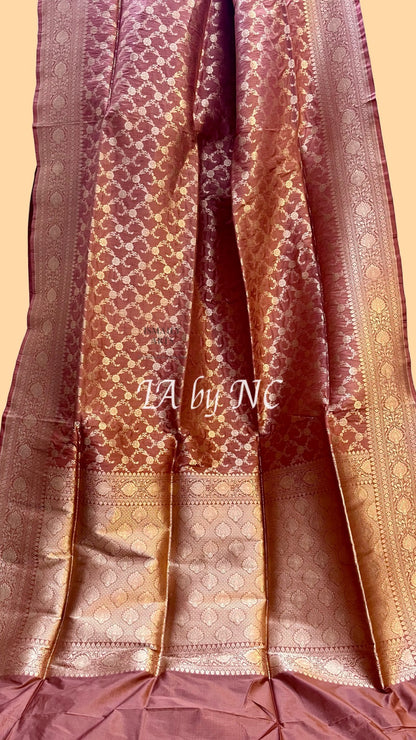 Indian Banarasi Pure Katan Silk Pattu Saree