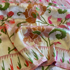 Baby Banarasi Pure Khaddi Tussar Georgette Brocade Saree