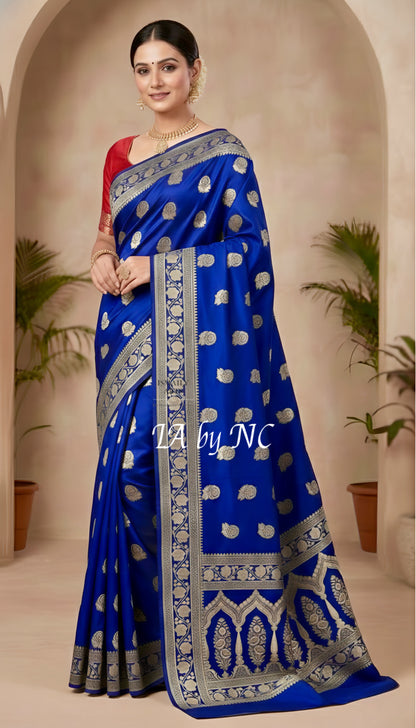 Royal Banarasi Mashru Katan Silk Saree