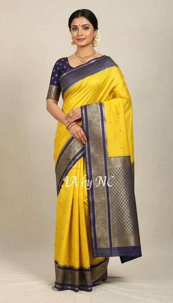 Banarasi Blend Katan Georgette Saree