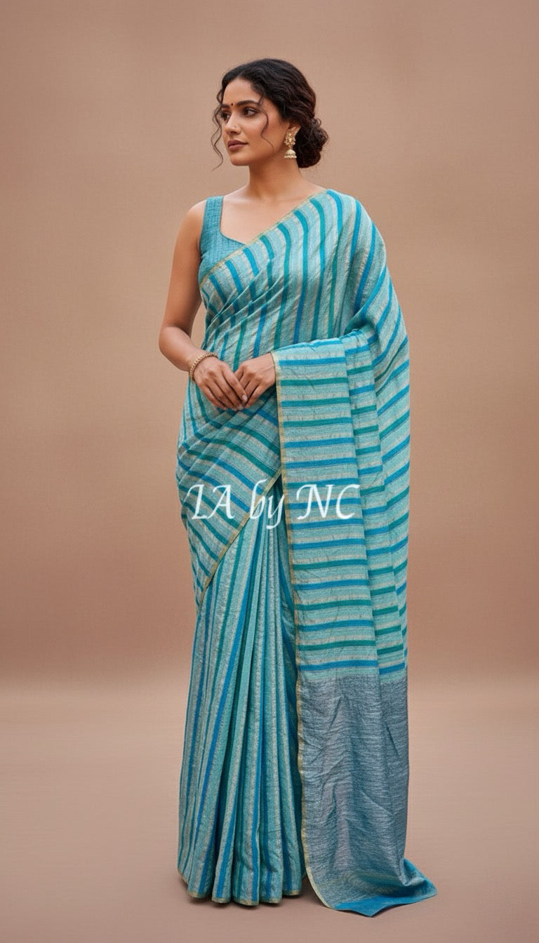 Baby Banarasi Pure Munga Silk Rangkat Saree