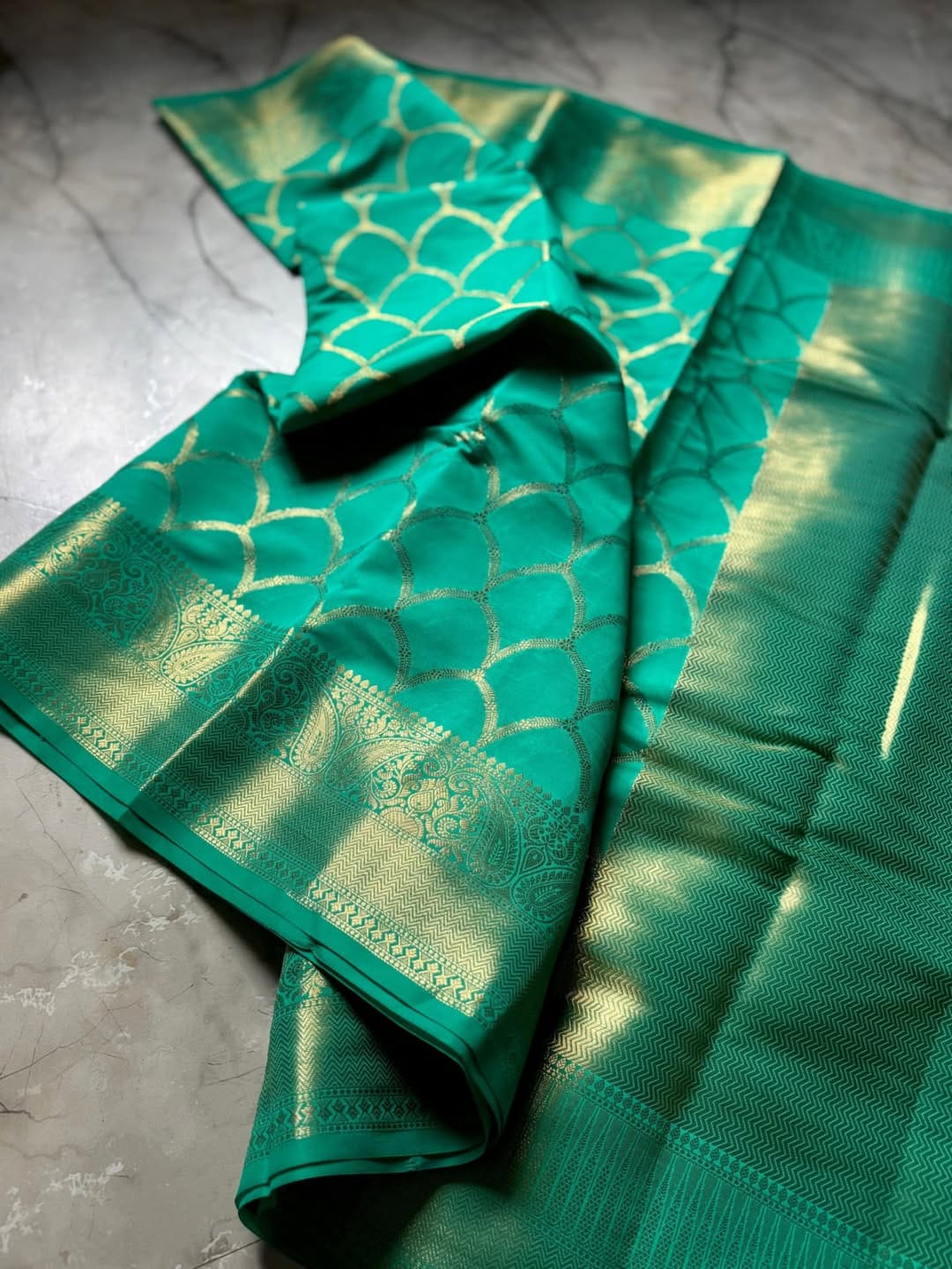 Alia Bhatt Inspired Banarasi Blend Katan Silk Saree