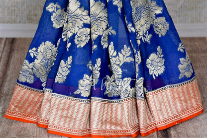 Royal Banarasi Pure Khaddi Georgette Saree