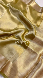 Trombone Banarasi Pure Tissue Silk Saree