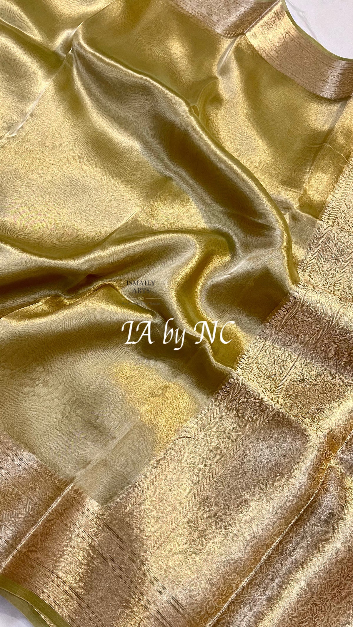 Trombone Banarasi Pure Tissue Silk Saree