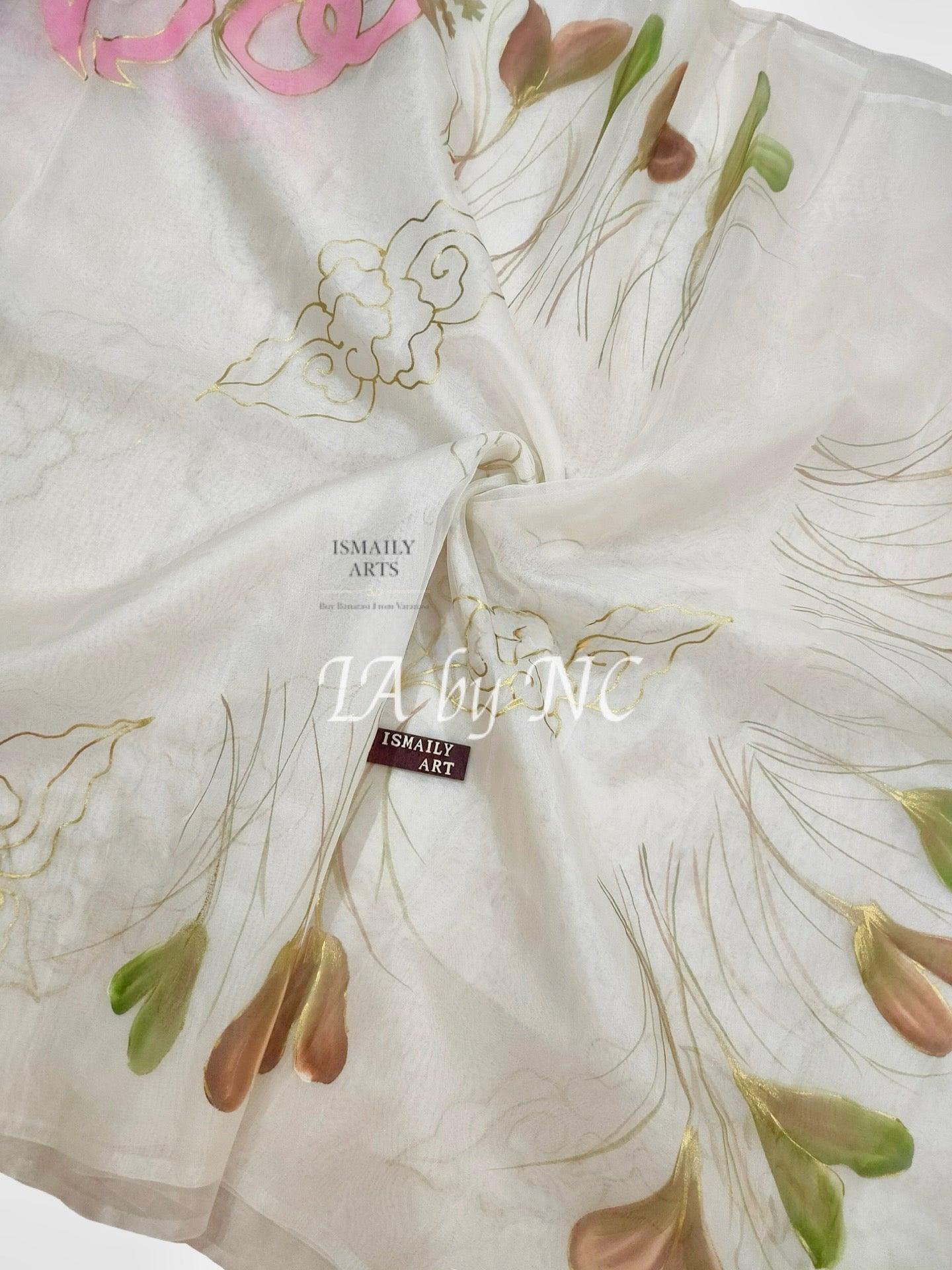 Bebo Banarasi Pure Kora Organza Saree