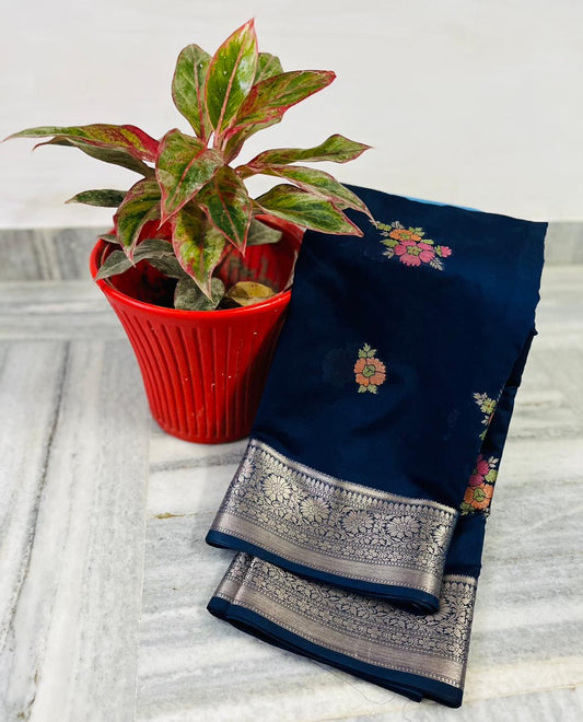 Banarasi Blend Khaddi Georgette Tilfi Saree