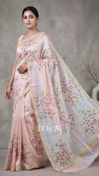 Baby Banarasi Pure Kora Organza Saree