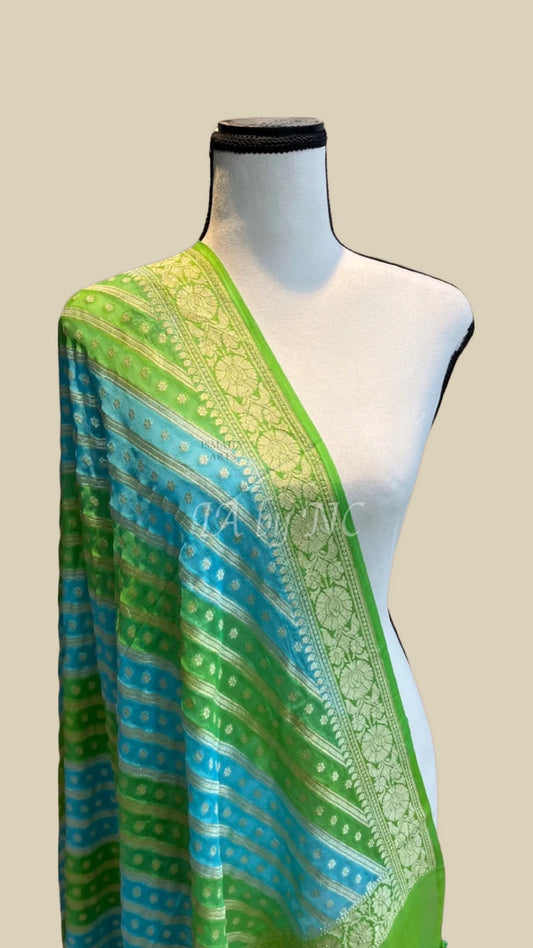 Banarasi Pure Khaddi Georgette dupatta