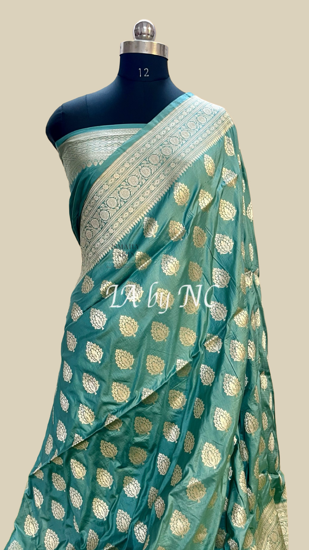 Jungle Banarasi Pure Katan Silk Pattu Saree
