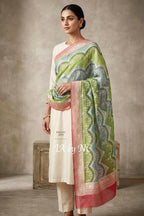 Banarasi Pure Khaddi Georgette Dupatta