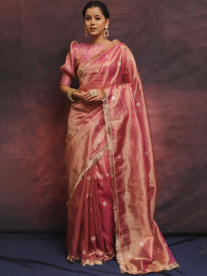 Banarasi Blend Tissue Silk Saree