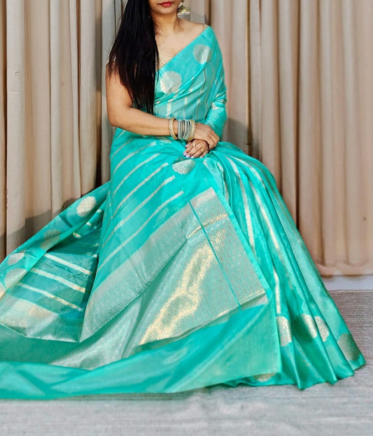 Banarasi Blend Silk Georgette Saree