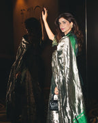 Sacramento Banarasi Pure Tissue Silk Saree - Satin Border