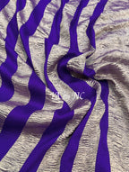 Grape Banarasi Pure Munga Silk Saree