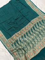Sacramento Banarasi Pure Khaddi Georgette Saree