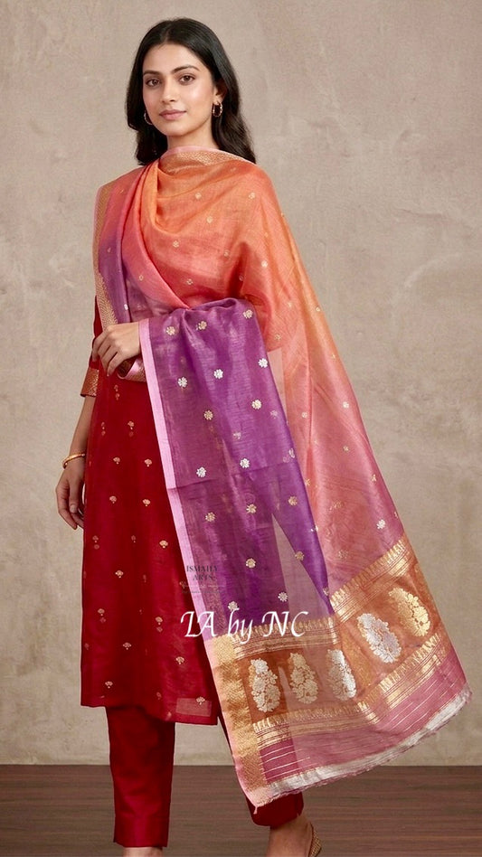 Imperial Banarasi Pure Munga Silk Dress Materials
