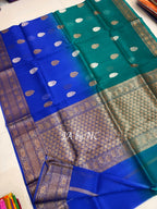 Royal Banarasi Pure Kora Silk Kadwa Saree