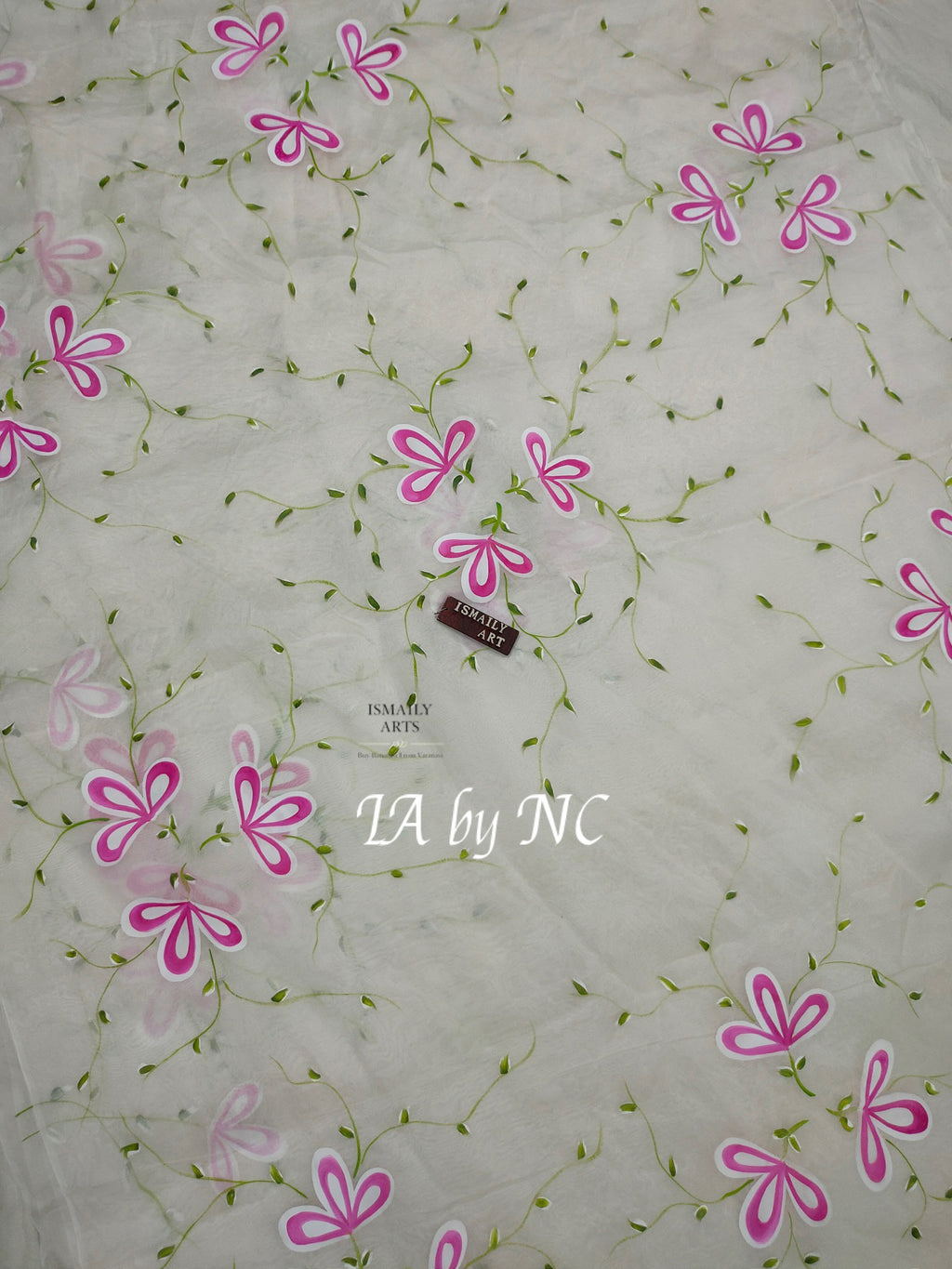 Pearl Banarasi Pure Kora Organza Saree
