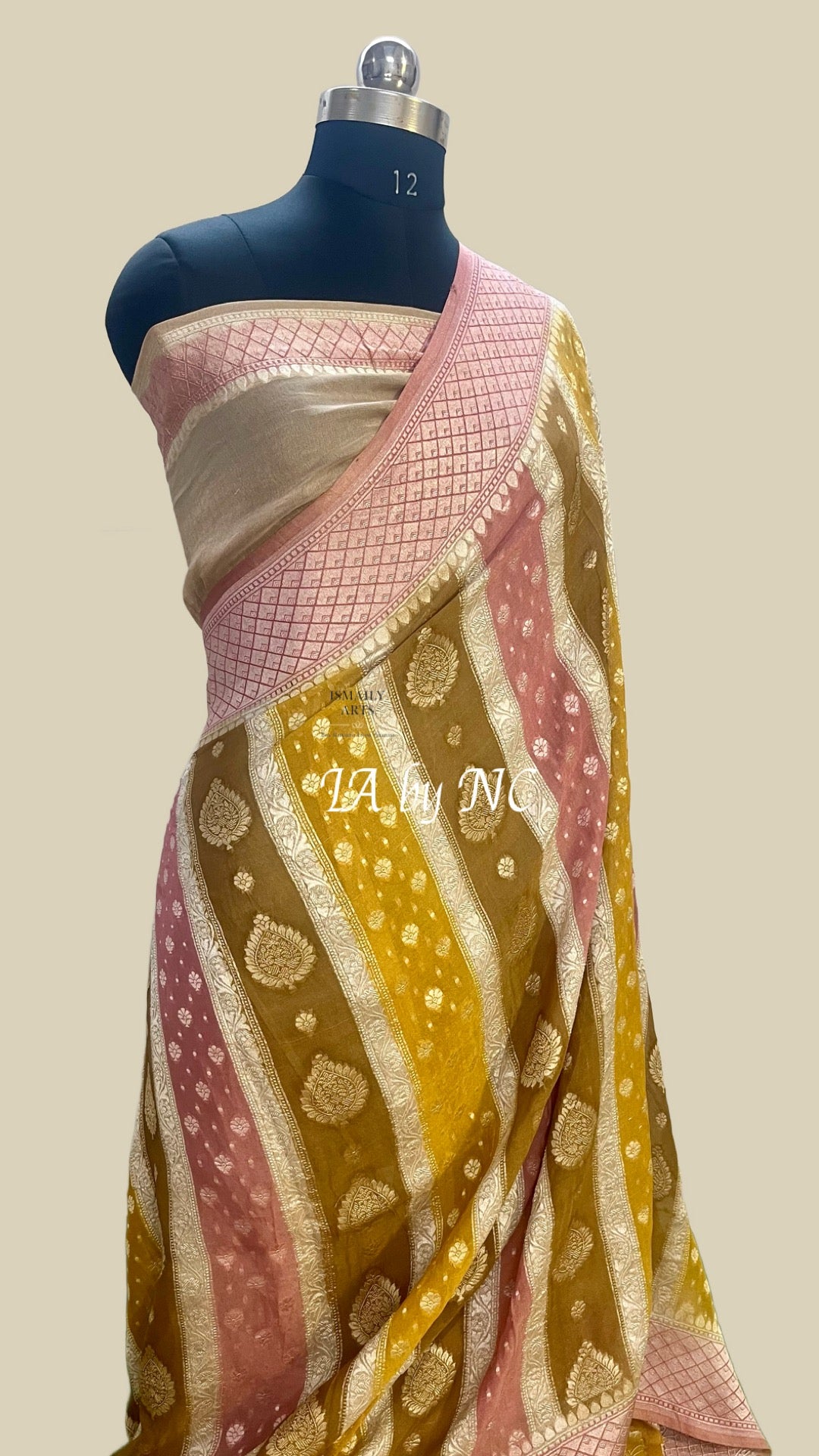 Banarasi Pure Khaddi Georgette Saree