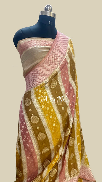 Banarasi Pure Khaddi Georgette Saree